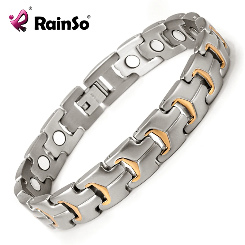 Fashion Jewelry Healing Bracelet Titanium 8.5"