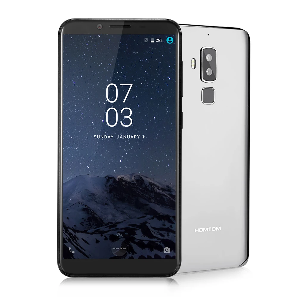 

HOMTOM S8 4G Smartphone Android 5.7" 4GB RAM 64GB ROM 1.5GHz Octa Core MTK6750T Gesture Finger Scanner 16.0MP 5.0MP Cell Phone