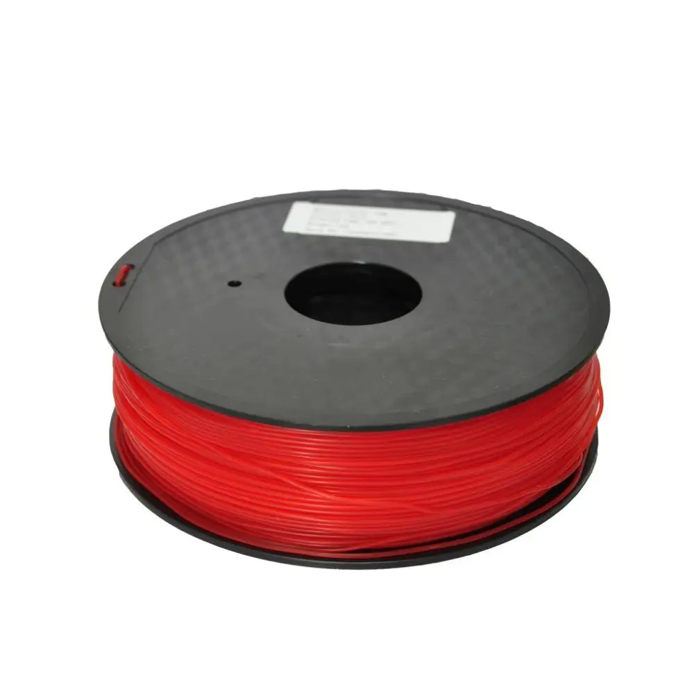 Нить для 3D-принтера 1,75 мм нейлон полиамид экструдированный пластик черный цвет материал 3D-принтера Высокопрочный инженерный уровень - Цвет: PA Red