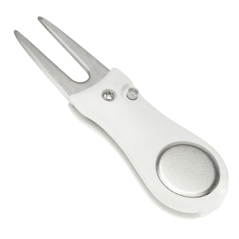 الأبيض الملعب Divot المطواة أداة كرة جولف علامة علامة الأخضر اعب غولف كيت