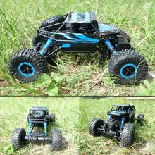 New Hot Super Mini Remote Control Car Toy For Kids 1/18 2.4G 4WD Rock Crawler RC Car Toys Gift Color Send at Random