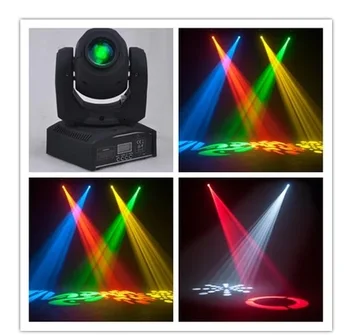 

4pcs/lot+flightcase, Mini Moving head spot 10w LED RGBW Gobo effect Light DMX disco Beam stage lighting