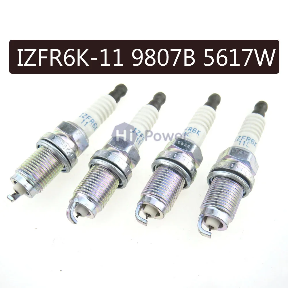 Laser Iridium Spark Plug For 6994 IZFR6K-11 9807B5617W 9807B5617W Acura Honda 9807B-5617W 08