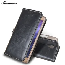 Lamocase для Lenovo A5000 случае роскошный кожаный чехол для Lenovo A5000 5000 откидная крышка с кошелек слот