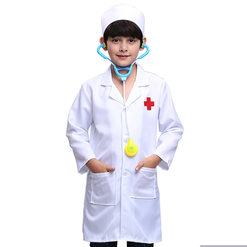 Childrens Girls Dress Up infermiera uniforme vestito con accessori gioco