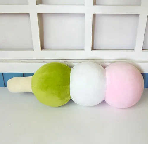 Natsume's Book of Friends Hanami Dango Cosplay Mascot Toy Anime Stuffed & Plush Cartoon Doll