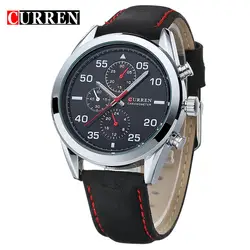 CURREN Кварцевые часы для мужчин 2017 лучший бренд класса люкс известный наручные часы мужской часы Hodinky кварцевые часы Masculino Лидер продаж