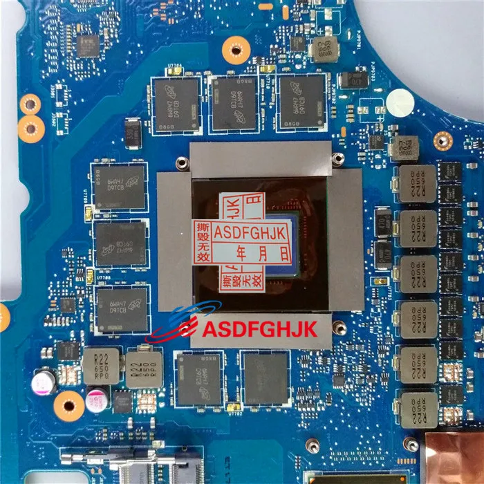 astounding  for asus G752V G752VS Laptop Motherboard W/ I7-6820HQ GTX1070 Mainboard V8GB fully tested