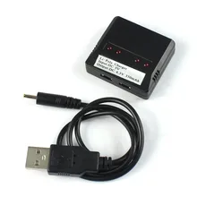 4 in 1 3 7V Lipo Battery Charger USB Interface 4 Ports For DIY RC Racing