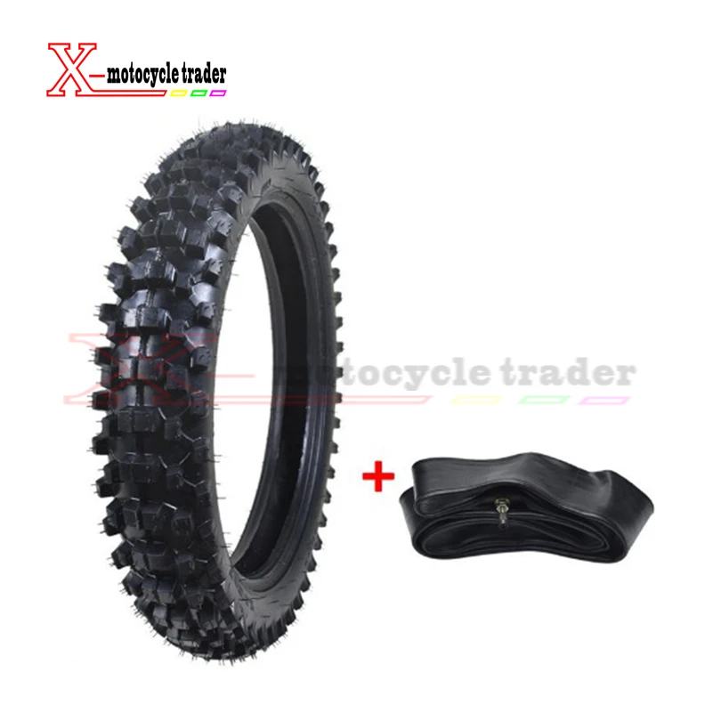 

Motorcycle Wheel Motocross Rear Tire +Tube 110/90-18 4.10/3.50X18 18" Dirt Bike Scooter Supermoto Karting Tyre