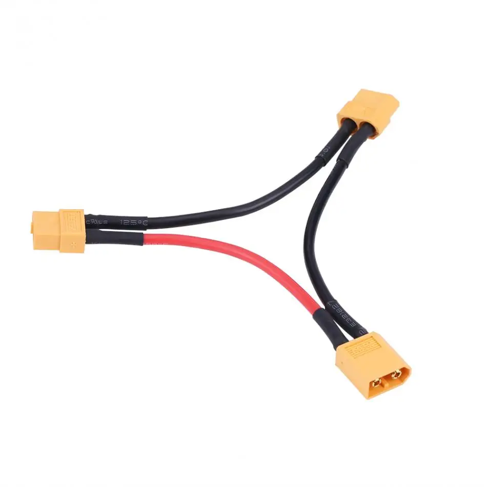 2Pcs/Set XT60 Series Battery Pack Connector Adapter Cables for RC Lipo