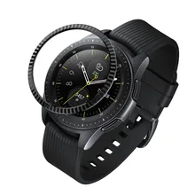 Для samsung Galaxy Watch 42 мм ободок кольцо клейкая крышка против царапин Металл Новое поступление Мода