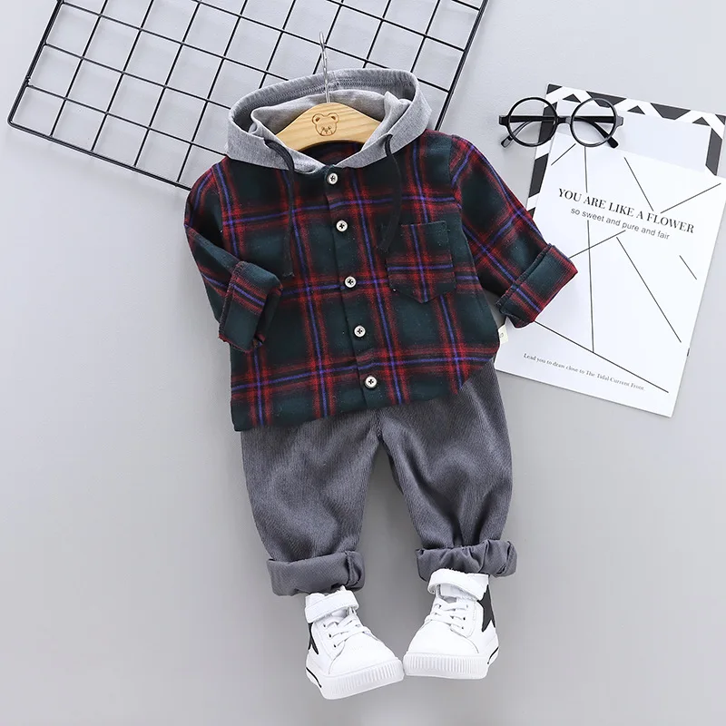 

New Spring Autumn Children Clothing Boys Cartoon Casual Sports T-shirt Pants 2pcs/Set Infant Outfit Kids Clothes Suit Tracksuits