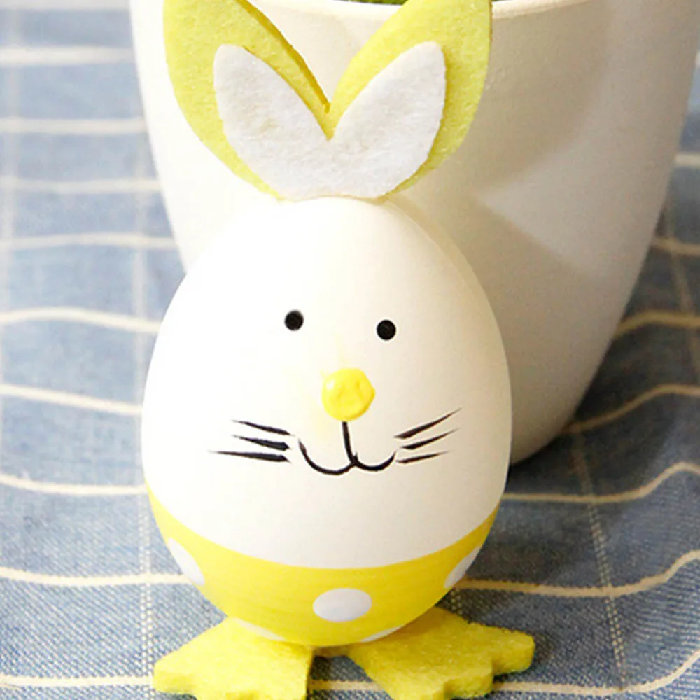 Paskalya Pembe Yesil Mor Beyaz Tavsan Renk Yumurta Diy Boyama