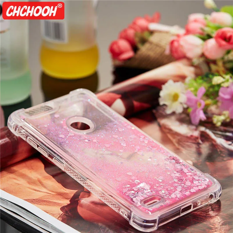 Phone Case for ZTE Blade Z Max Z982 Glitter Liquid Quicksand Shockproof Soft Cover For Pro 2 Capa | Мобильные телефоны и