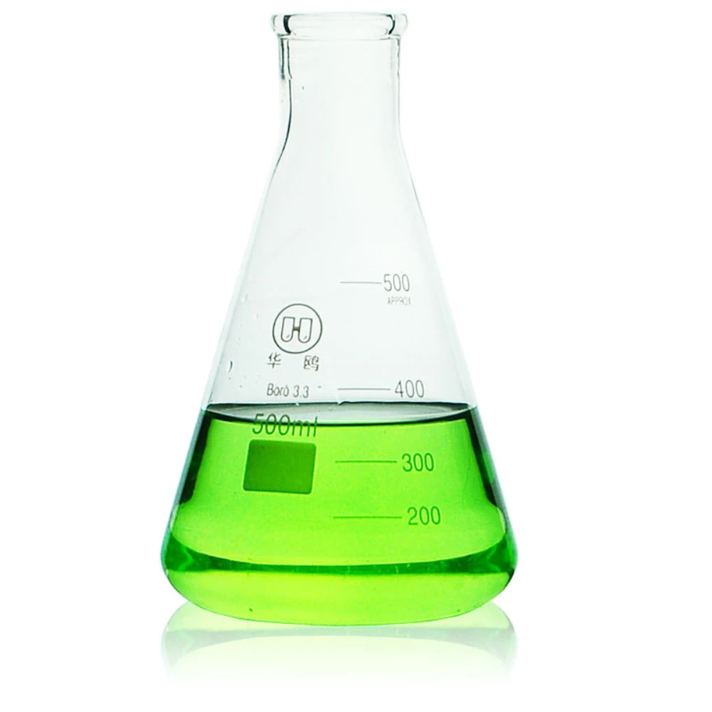 500ml,glass Erlenmeyer Flask,glass Conical Bottle,narrow Neck,lab
