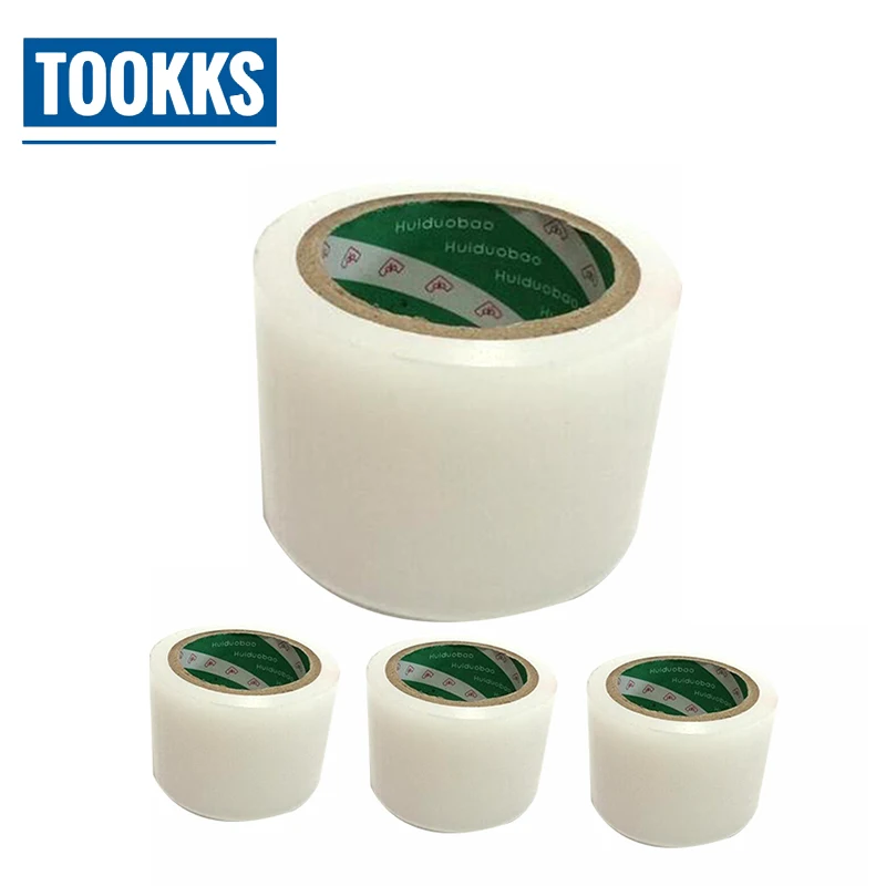 6cm 7cm 8cm Width 100m PE Transparent Protective Tape Mobile Phone Touch Screen Protective Film Adhesive