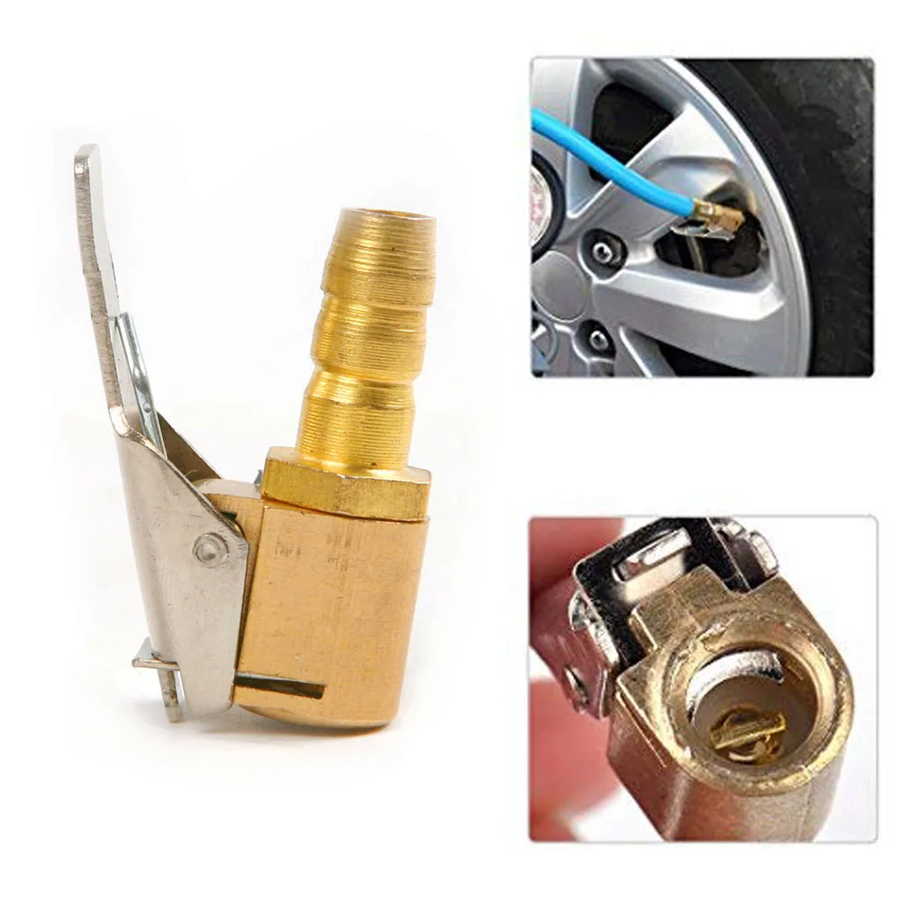 Portable Inflatable Pump For Car Tire Air Chuck Inflator Pump Valve