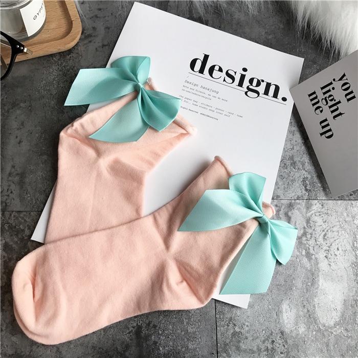 Bow Ladies Socks