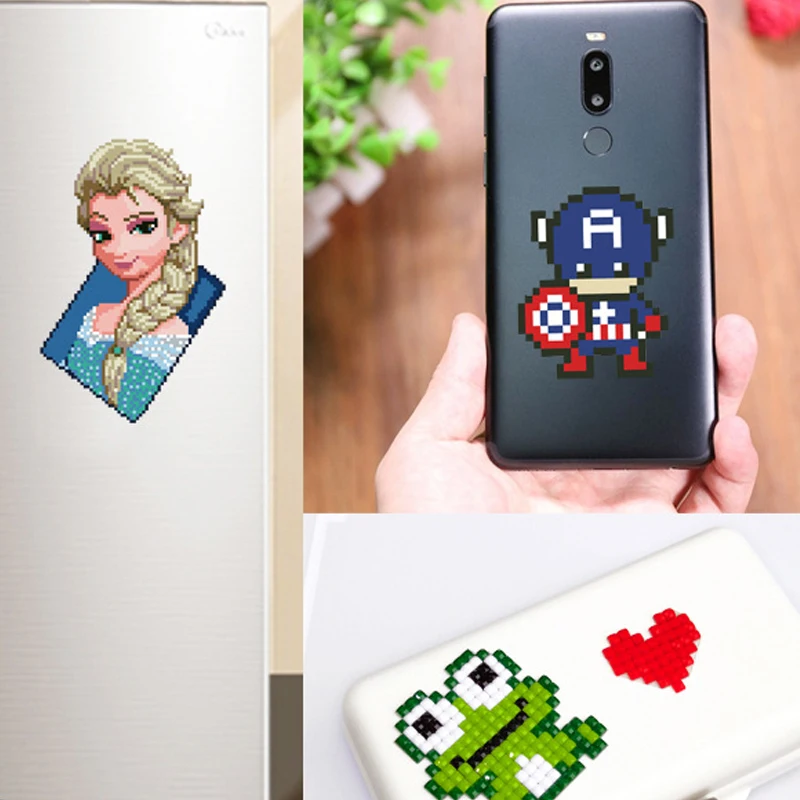 Diamond-Painting-Full-Drill-5D-For-kids-DIY-Cartoon-Ice-Cream-Cake-Patterns-Mini-Patterns-Crystal