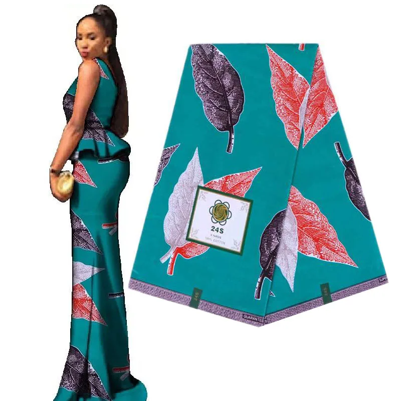 Королевский хлопок Африка принты Анкара батик ткань настоящий голландский воск tissu высокое качество швейный материал для женщин вечернее платье 6 ярдов