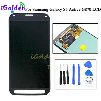 

For Samsung Galaxy S5 Active AMOLED LCD for Samsung G870 LCDS Display Screen Touch Screen Digitizer Assembly Replacement