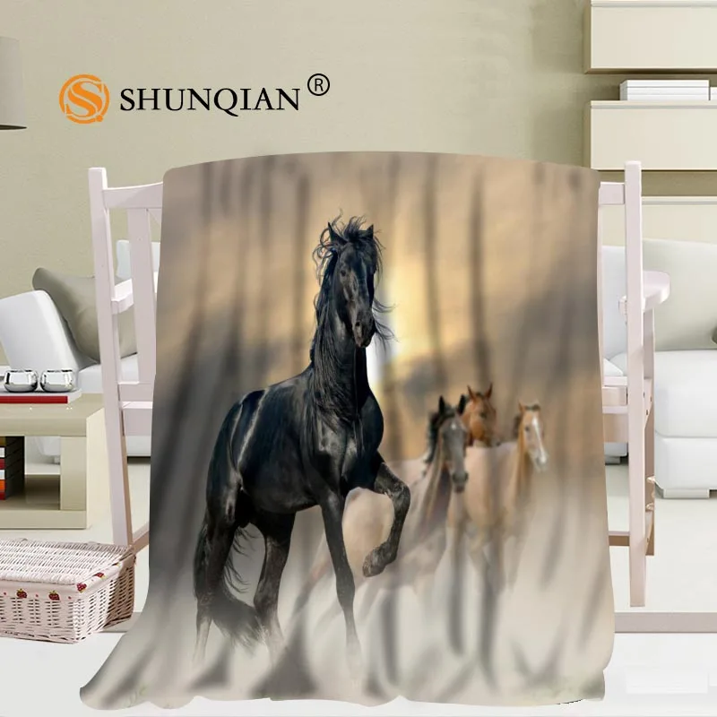 مخصص بطانية الحصان كنبة مكتب بطانية المحمولة بطانية ناعمة السرير الطائرة السفر الكبار المنزل بطانية مخصص بطانية الحصان كنبة مكتب بطانية المحمولة بطانية ناعمة السرير الطائرة السفر الكبار المنزل بطانية