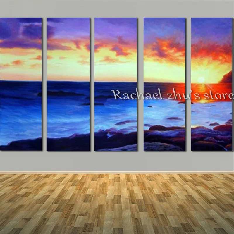 Get Pintados A Mao 5 Panles Pintura A Oleo Da Paisagem Do Nascer Do For Android Free Wallpaper Pintados A Mao 5 Panles Pintura A Oleo Da Paisagem Do Nascer Do HD