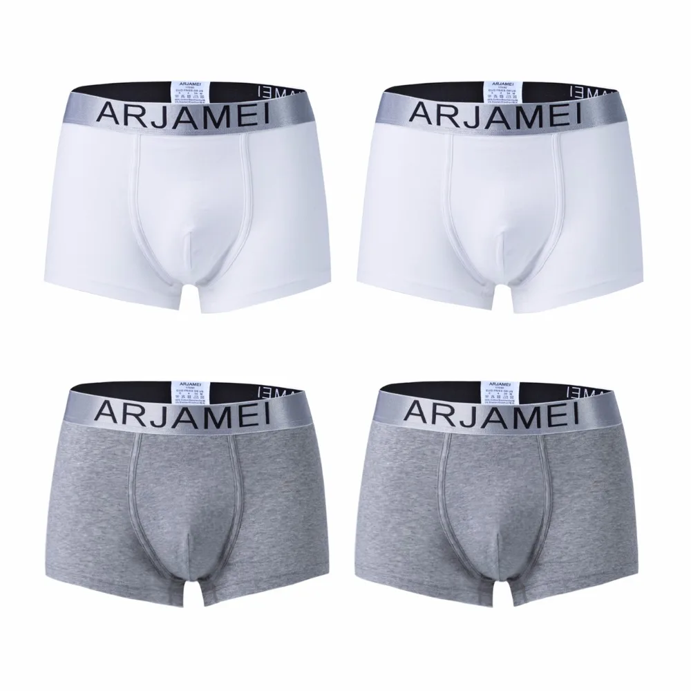 ARJAMEI Men's Cotton Low Rise Trunks 4 Pack on Aliexpress.com | Alibaba Group