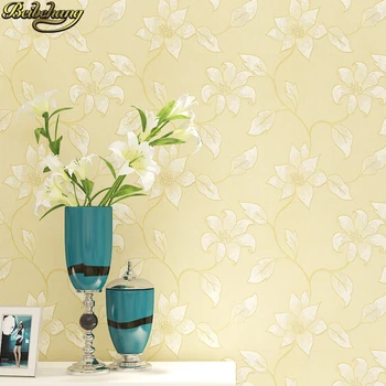 

beibehang 2.8M Height Plain flowers Wall Paper Wall cloth European wallpaper for walls wall-paper home decor living room