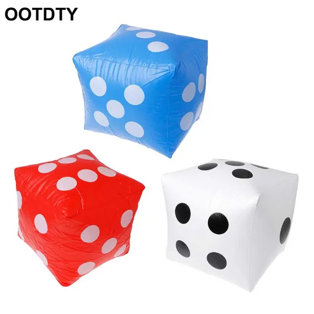 40cm Giant Inflatable Dice Beach Garden Party Outdoor Children 40cm Giant Inflatable Dice Beach Garden Party Outdoor Children Kid Toy