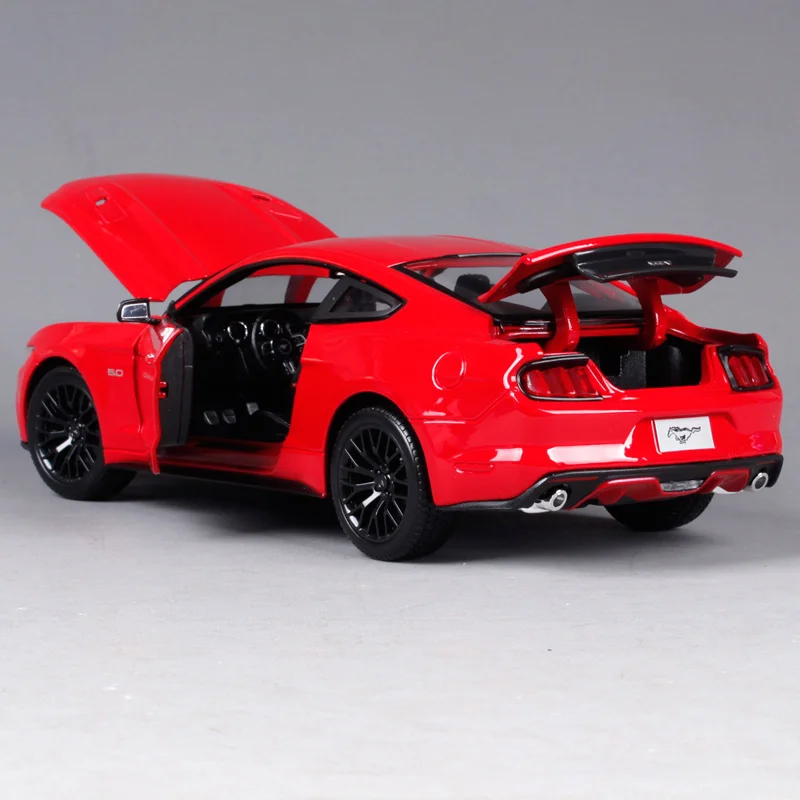 Спортивный автомобиль Maisto 1:18 2015 Ford Mustang GT 5 0 литая модель автомобиля игрушечная