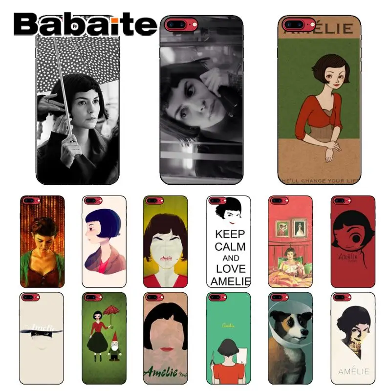 Babaite Amelie Новое поступление черный чехол для мобильного телефона Apple iPhone 8 7 6 6S Plus X XS