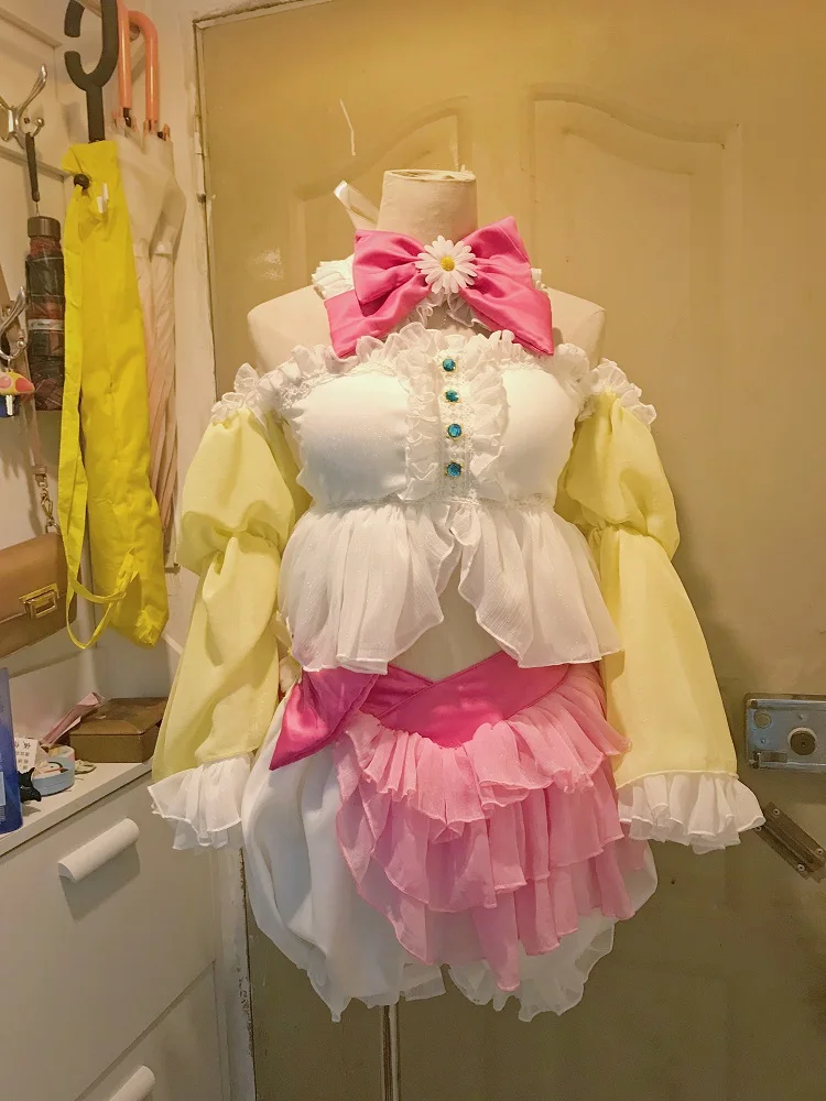 

[Customized] Anime Vocaloid Hatsune Miku Bunny Miku Cute Lolita Dress Cosplay Costume Halloween Women Free Shipping New 2019
