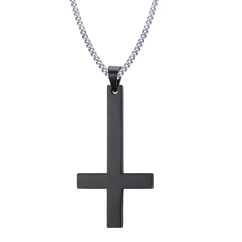 inverted cross pendant 