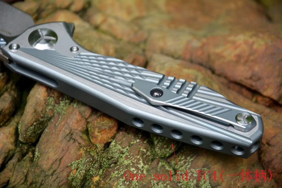 Нож Kevin для выживания складной нож с титановой ручкой|outdoor tool|knife flipperkevin john venom |