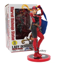 Статуя Marvel bishujo леди Дэдпул ПВХ фигурка Коллекционная модель игрушки 24 см