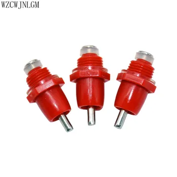 

7 pcs 9.5mm spring type chicken and nipple drinking water red high quality drinking fountain poultry breeding equipment