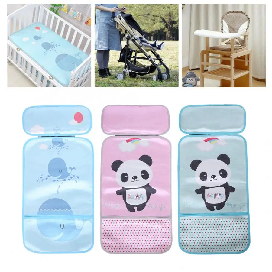 

Baby Stroller Pad Three-Stage Cart Mat Cover Summer Cool Newborn Pram Baby Sleeping Mat Ice Stroller Accesssories