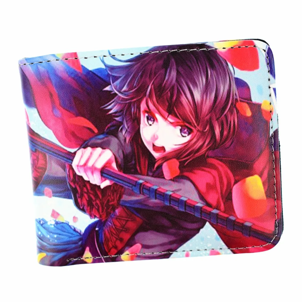 

FVIP 2018 New Arrival RWBY Wallet Four Girl Design Short Purse With Coin Pocket Girls/Women Wallets