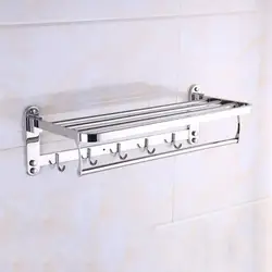 Многофункциональный Нержавеющая сталь антикоррозионные Туалет Ванная комната Санузел Полотенца стойки настенные крюк для хранения