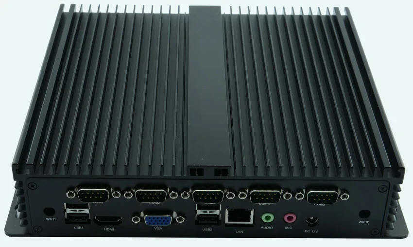 Промышленный компьютер J1900 Core i5 3317U Celeron1037U мини неттоп персонального компьютера сплава корпуса intel HD graphics LAN микро-ПК с windows 7 linux