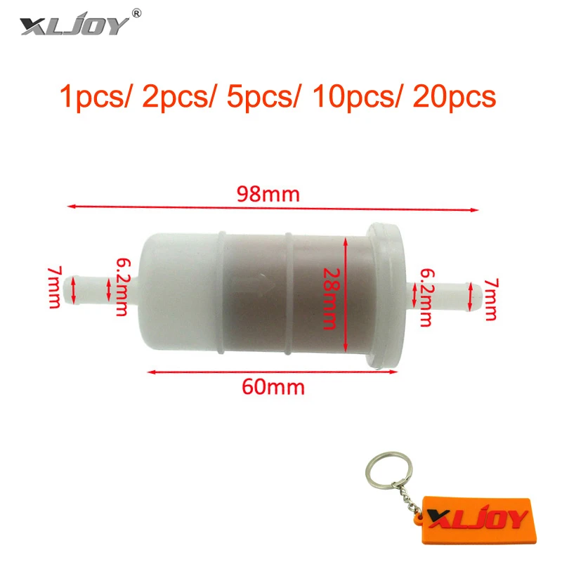 1/4" 6mm Fuel Filter For John Deere Briggs & Stratton Mercury Johnson Evinrude 1/4" 6mm Fuel Filter For John Deere Briggs & Stratton Mercury Johnson Evinrude