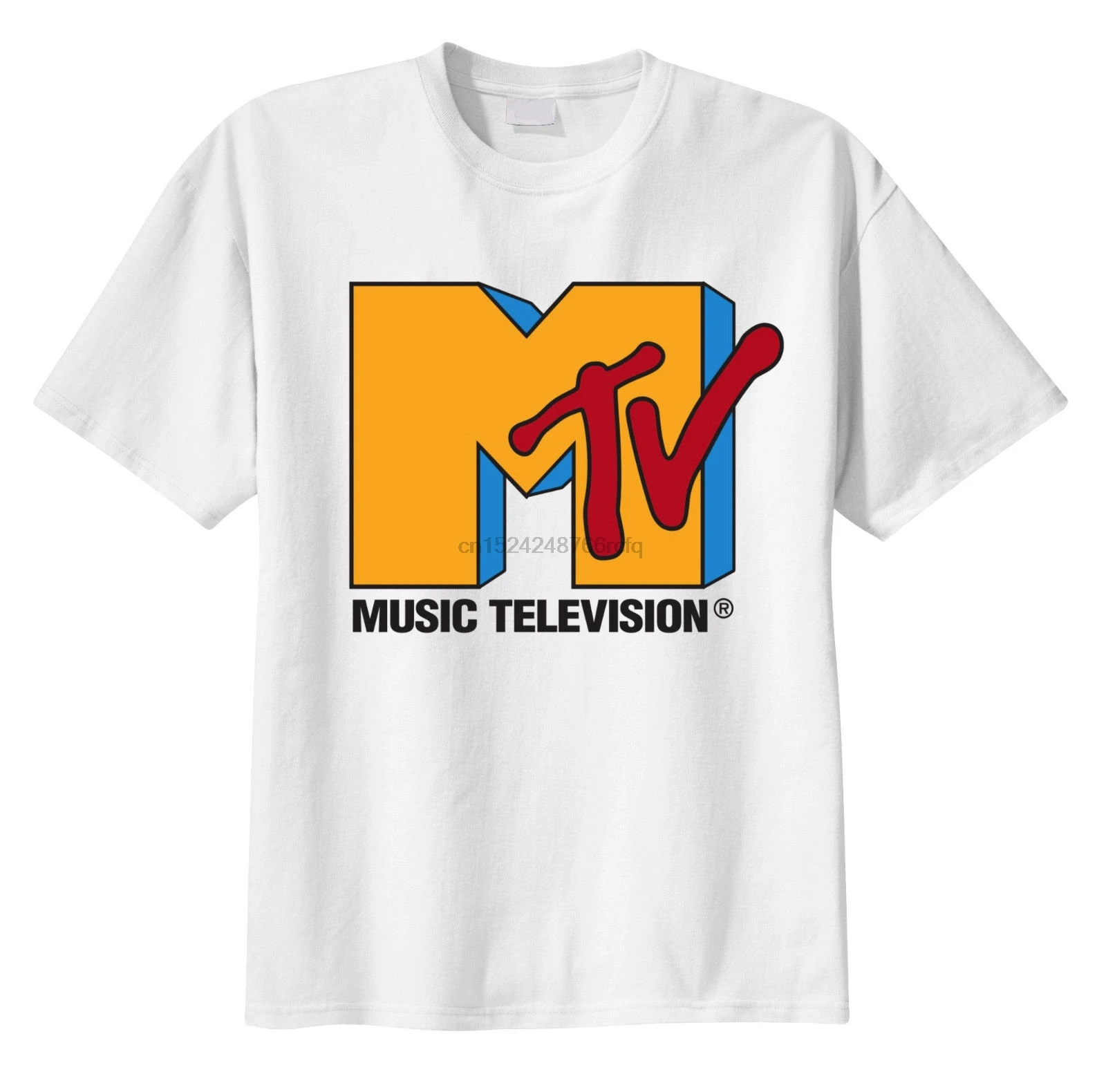 

MTV Logo T-shirt Preshrunk Cotton Unisex Tees Adult Youth Toddler