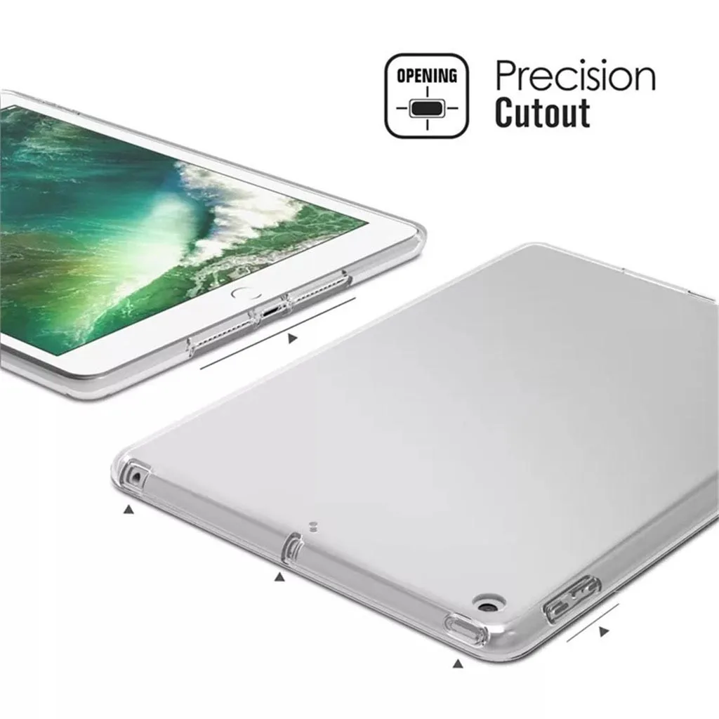 Легкий ультра прозрачный Мягкий Силиконовый ТПУ чехол для ipad Mini 5 7 9 8 дюймов новый