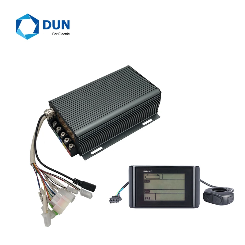 

MQCON SVMC4860 48v 1500w 60A sine wave bldc motor controller with LCD Meter