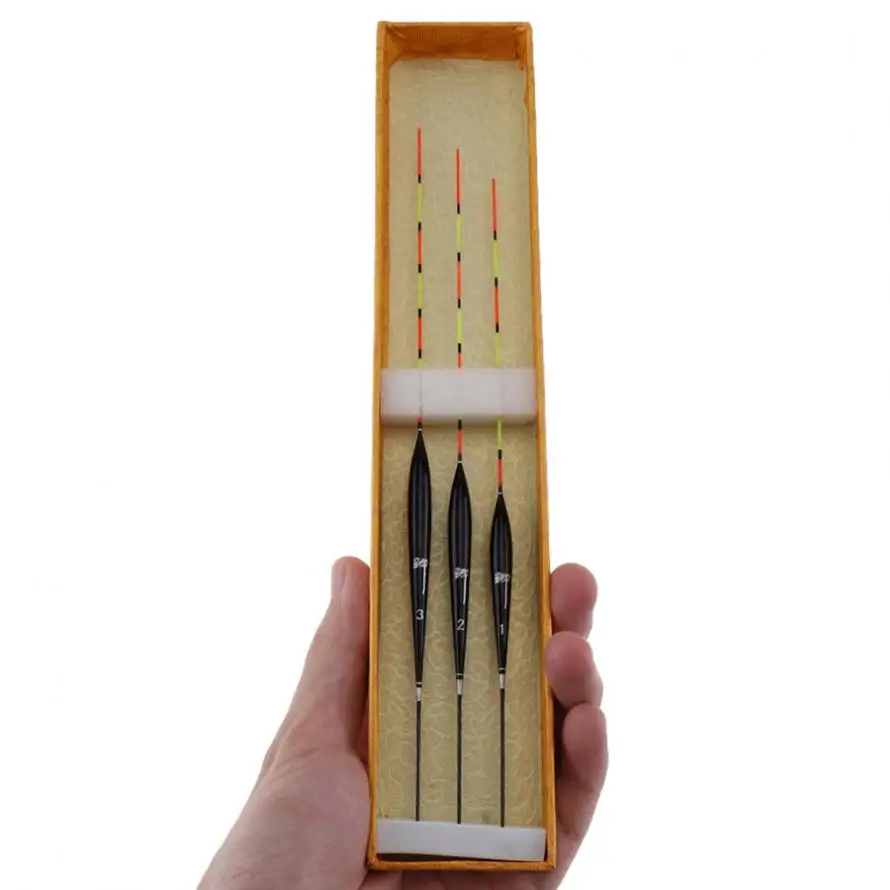 3 шт./лот поплавок для рыбалки Balsa Wood ловли карпа профессиональный рыболовные