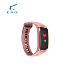 Смарт-браслет IP67 водонепроницаемый плавательный монитор сердечного ритма красочный сенсорный экран фитнес-трекер умный браслет наручные часы pk f11 f1