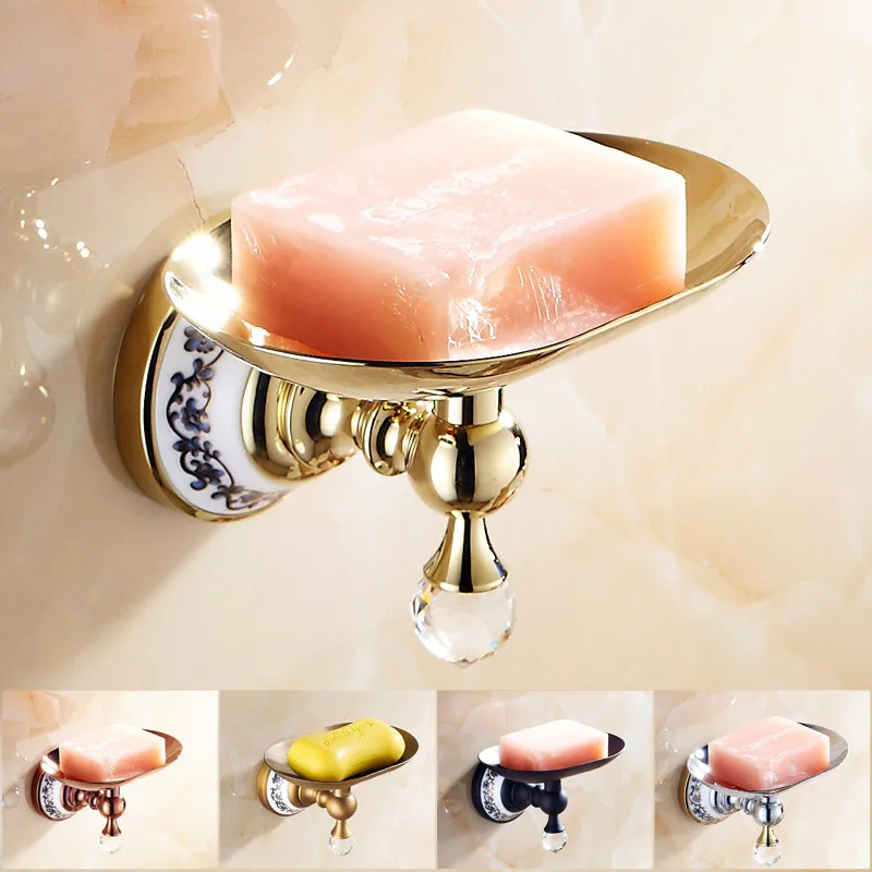 Buy Soap Dishes Gold Color Wall Mounted Soap Holder