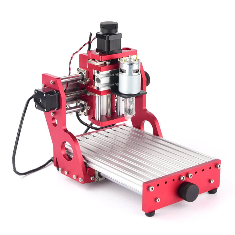 CNC 1419 небольшой Настольный станок для гравировки по металлу, фрезерный станок по дереву, алюминиевому, медному, дереву, ПВХ, печатной плате, резной станок, cnc1419